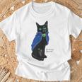 黒猫のウィズ 黒猫 Tシャツ 高齢者への贈り物