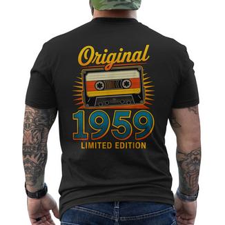 66 Geburtstag Mann Frau 66 Jahre Deko 1959 Lustig T-Shirt mit Rückendruck - Geschenkecke