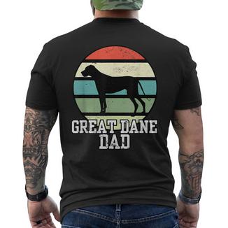 Alano Papà I Retro Alano T-shirt da uomo con stampa posteriore - Novitaregali