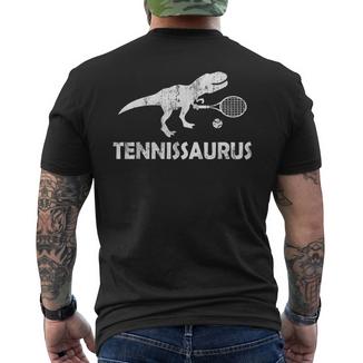 Amusant Pour Amateurs De Tennis T-Rex Dinosaure T-shirt imprimé au dos - Cadeauxyz