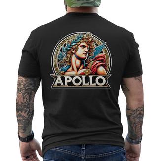 Apollo Grec God Mythologie Grèce Antique T-shirt imprimé au dos - Cadeauxyz