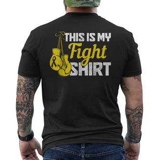 Endométriose Mois Deensibilisation À L'endométriose Jour Ruban Jaune T-shirt imprimé au dos - Cadeauxyz