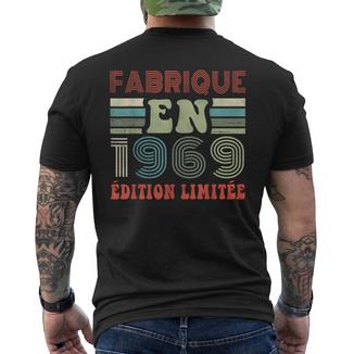Français France Année De Naissance 1969 Rétro 1969Intage T-shirt imprimé au dos - Cadeauxyz
