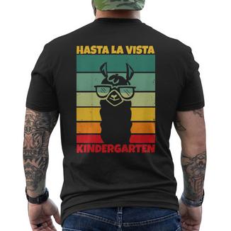 Kinder Bye Bye Kita Kinder Kita Abgänger 2025 Kita Absolvent 2025 T-Shirt mit Rückendruck - Geschenkecke