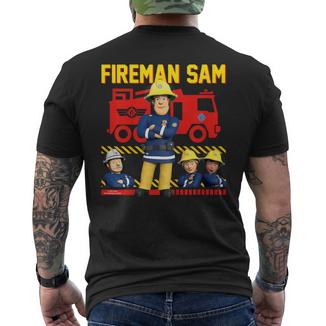 Kinder Feuerwehrmannam Allzeit Bereit T-Shirt mit Rückendruck - Geschenkecke