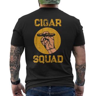 La Brigade Des Cigares Fumée Amoureux Cigare Fumer T-shirt imprimé au dos - Cadeauxyz