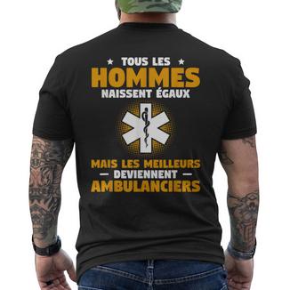 Mais Les Meilleurs Deviennent Ambulanciers Paramédical T-shirt imprimé au dos - Cadeauxyz