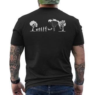 Parapente Evolution Paraglider Paraglider T-shirt imprimé au dos - Cadeauxyz