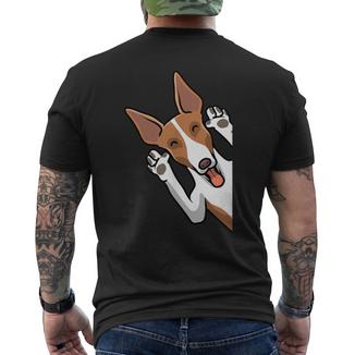Podenco D'ibiza Chien Podenco Ibicenco T-shirt imprimé au dos - Cadeauxyz
