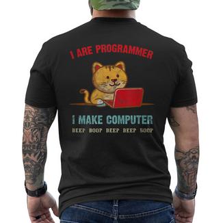 Programmeur Développeur Informaticien Geek Codeur C Php T-shirt imprimé au dos - Cadeauxyz