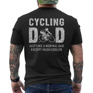 Regali Di Papà Di Ciclismo Per Il Padre Ciclo Bici Uomo T-shirt da uomo con stampa posteriore - Novitaregali