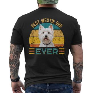 Uomo Concritta Best Westie Dad Ever Per La Festa Del Papà T-shirt da uomo con stampa posteriore - Novitaregali