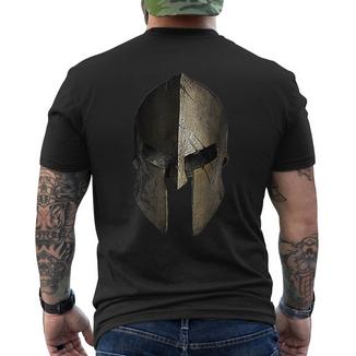 Vintage Casquepartiate – Guerrier T-shirt imprimé au dos - Cadeauxyz