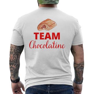 Team Chocolatine Humourud De La France T-shirt imprimé au dos - Cadeauxyz