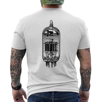 Vacuum Tubeintage Analogique Amplificateur Guitare T-shirt imprimé au dos - Cadeauxyz