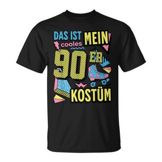 90Er Jahre Party Kleidung Das Ist Mein 90Er Kostüm 90Er T-Shirt - Geschenkecke