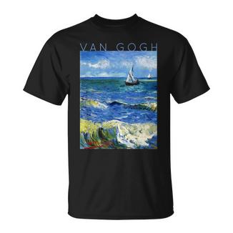 Bateaux De Pêchean Gogh Pour Artistes T-Shirt - Cadeauxyz