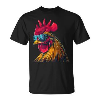 Cooles Hahnonnenbrille Kostüm Für Jungen Und Mädchen T-Shirt - Geschenkecke