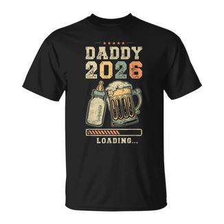 Daddy 2026 Loading Paternità Papà In Attesa Maglietta - Novitaregali