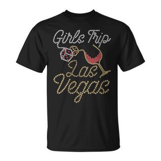 Damen Mädchen Reise Lasegas Mit-Ausschnitt T-Shirt - Geschenkecke