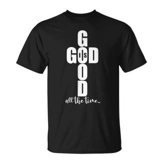 Dios Es Bueno Todo El Tiempo Cristiano Camiseta unisex - Regaloses