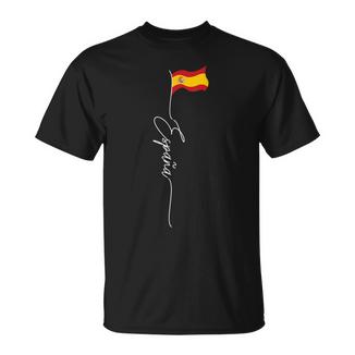 España Bandera Españolapanien Patriotischepanische Flagge T-Shirt - Geschenkecke