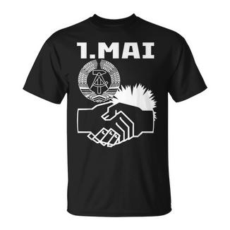 First May Day Of Ark Ddr East Eastern Germany T-Shirt - Seseable