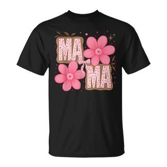 Flower For Mom Cute Floral Mama Happy Mother's Day T-Shirt - Monsterry