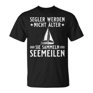 Herrenegler Werden Nicht Älterieammelneemeilen Kapitän T-Shirt - Geschenkecke