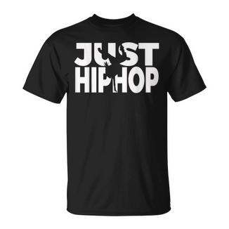 Just Hip Hop – Cool Breakdancing Girl Handstand T-Shirt - Geschenkecke