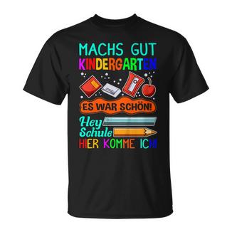 Kinderchulkind Ende Kindergartenchüler Abschiedorschüler T-Shirt - Geschenkecke