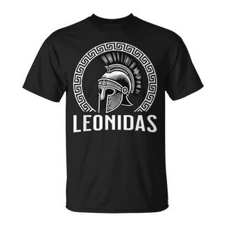 Leónidas Rey De Esparta Casco Espartano Antiguo Camiseta unisex - Regaloses
