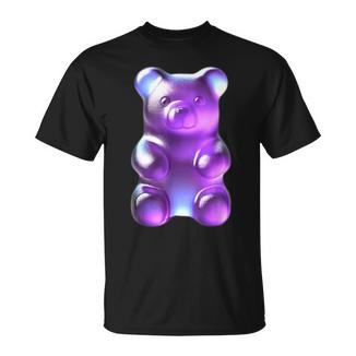 Lila Gummibärchen T-Shirt - Geschenkecke