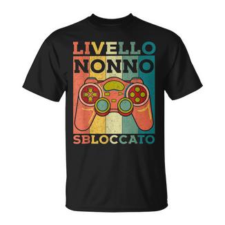 Livello Nonnobloccato Gamer Gaming Nerd Festa Del Papà Maglietta - Novitaregali