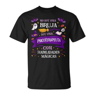 Nooy Una Brujaoy Una Psicoterapeuta Regalo Psicoterapia In Mangas Camiseta unisex - Regaloses
