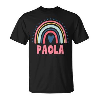 Paola Nombre Personalizado Mito Leyenda Rosa Fiesta De Cumpleaños Camiseta unisex - Regaloses