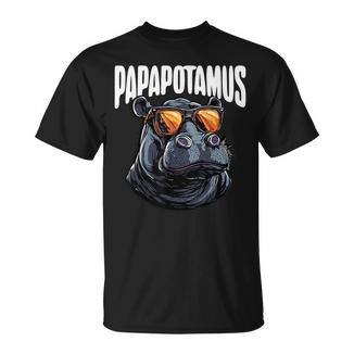 Papapotamus Festa Del Papà Miglior Papà Ippopotamo Maglietta - Novitaregali