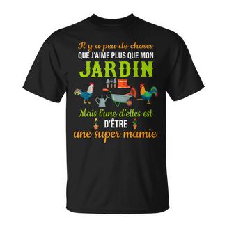 Passionnés Jardinage À La Retrait Mamie Jardinière Grandmère T-Shirt - Cadeauxyz