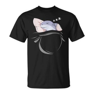 Pyjama En Forme De Requin Endormi T-Shirt - Cadeauxyz