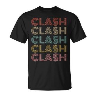 Regalo De Juego Retro Gamer Clash Camiseta unisex - Regaloses