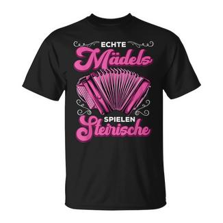 Steirische Harmonika Damen Für Madl T-Shirt - Geschenkecke