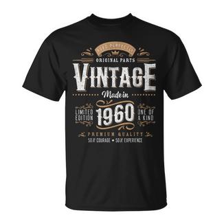 Vintage 1960 65 Regalos De Cumpleaños Es Hombres 65 Años Camiseta unisex - Regaloses