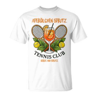 Aperölchenpritz Tennis Club X Onacationport & Urlaub T-Shirt - Geschenkecke