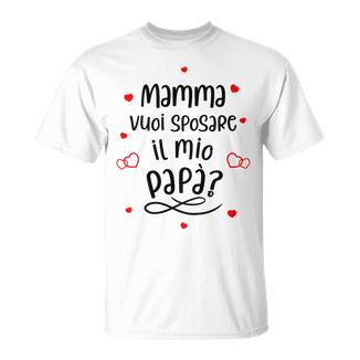 Bambino Mammauoiposare Il Mio Papà Maglietta - Novitaregali