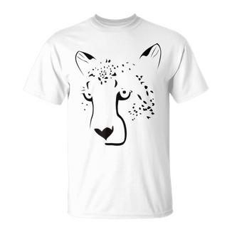 Esquema De Guepardo Camiseta unisex - Regaloses