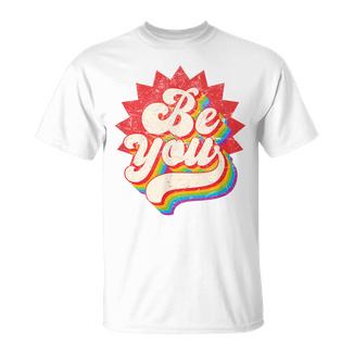 Fierté Lgbt Arc-En-Cielintage T-Shirt - Cadeauxyz