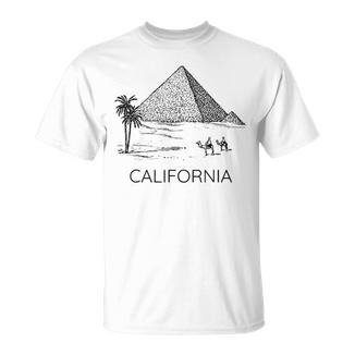 Pyramid California Bad Geography Broma Estúpida Camiseta unisex - Regaloses