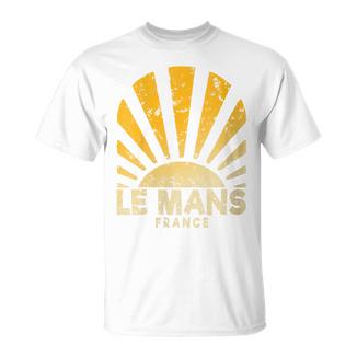 Le Mans Francia Le Mansunshine Cuello Camiseta unisex - Regaloses