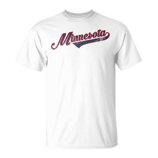 Minnesota Béisbol Clásicointage Camiseta unisex - Regaloses