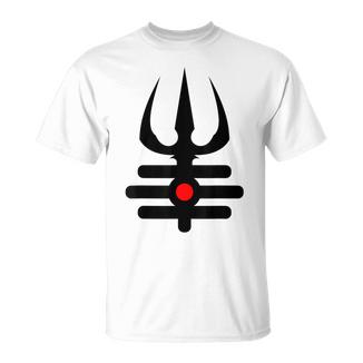 Shiva Dieu Hindou Trident T-Shirt - Cadeauxyz
